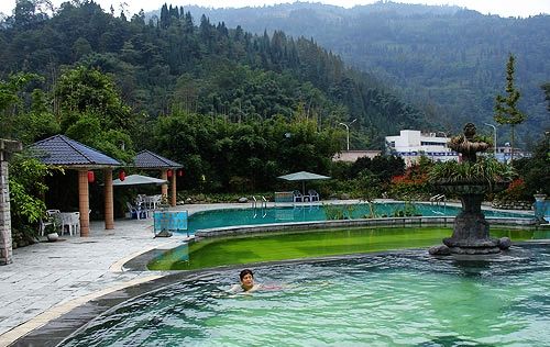 成都花水湾度假攻略享受花水湾温泉的温暖