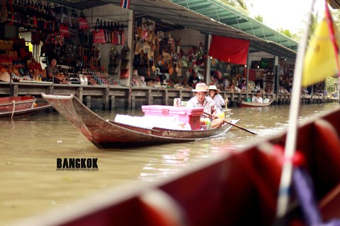 丹嫩沙多水上市场 （Damonen Saduak Floating Market）