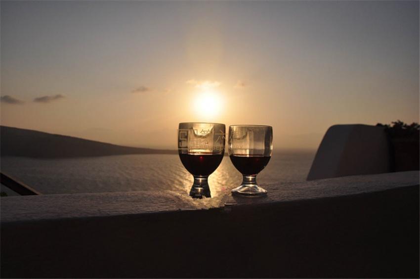 爱琴海日落