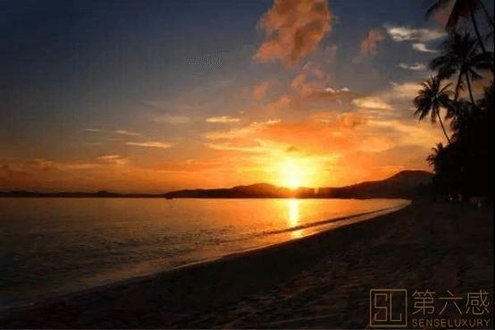 湄南海滩日落