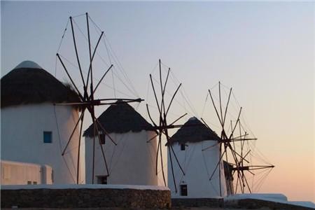 米克诺斯风车Windmills of Kato Mili