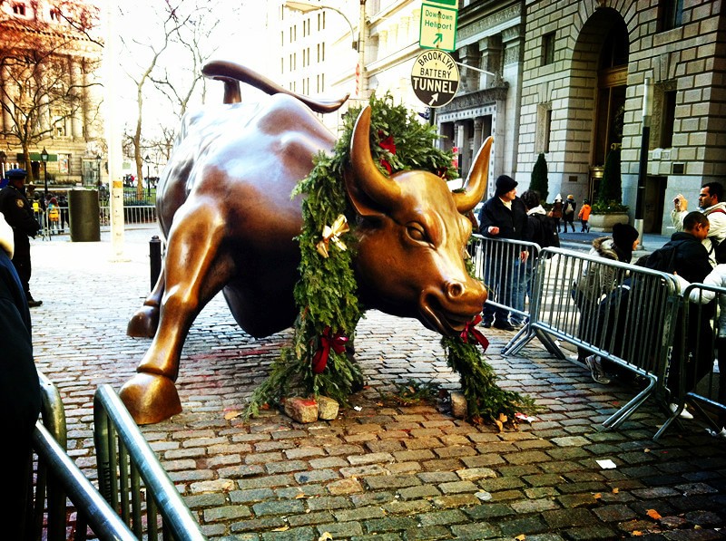 华尔街铜牛(Charging Bull)