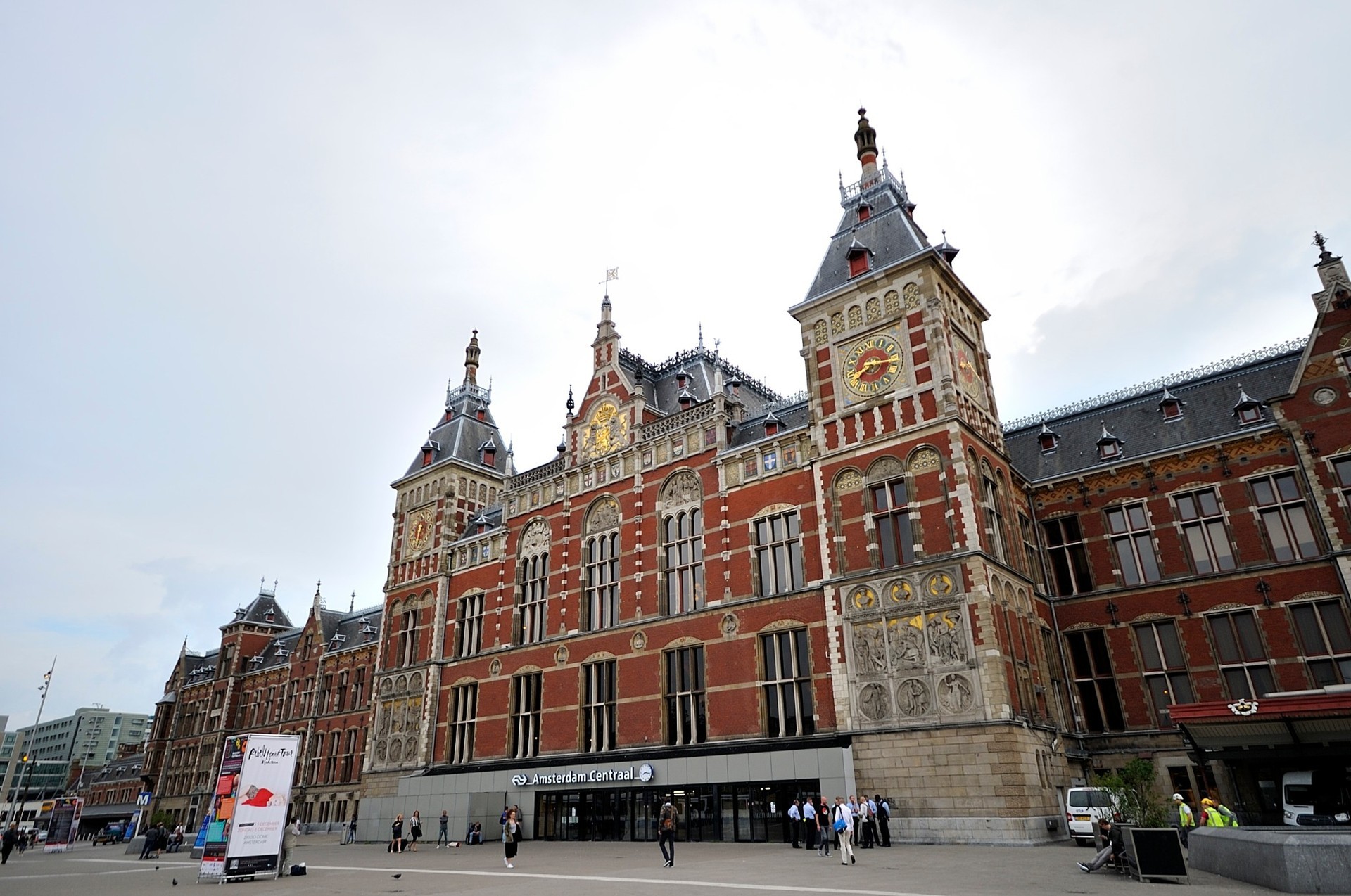阿姆斯特丹中央火车站Amsterdam Centraal Station