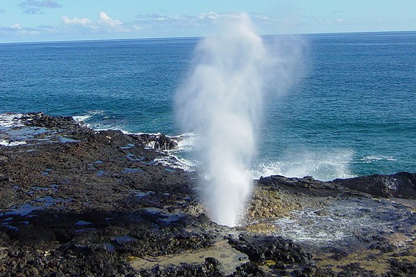 哈鲁那喷泉口(Halona Blow Hole)