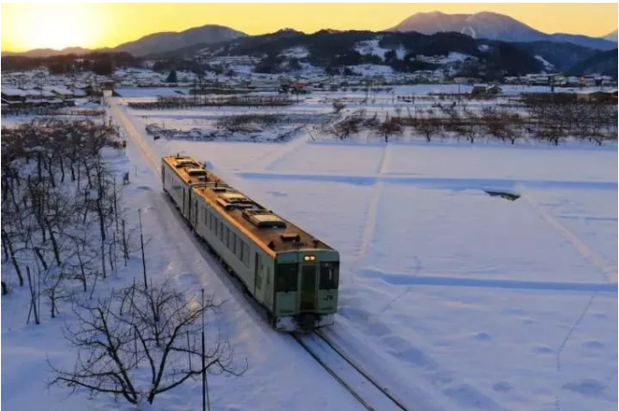 日本冬天旅游路线,5条铁路线雪景推荐