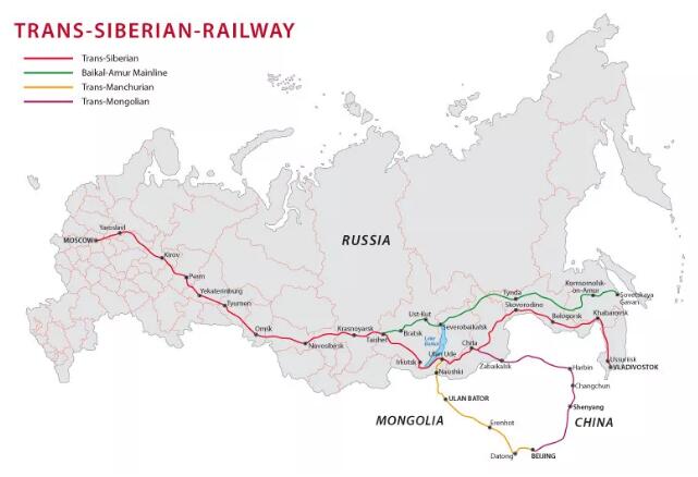 西伯利亚大铁路站点图片