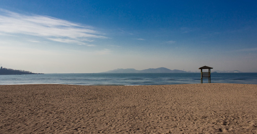 青岛海滩