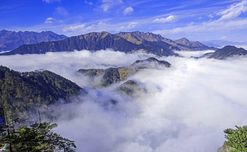 西岭雪山