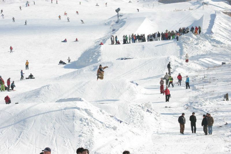 吉林北大湖滑雪场