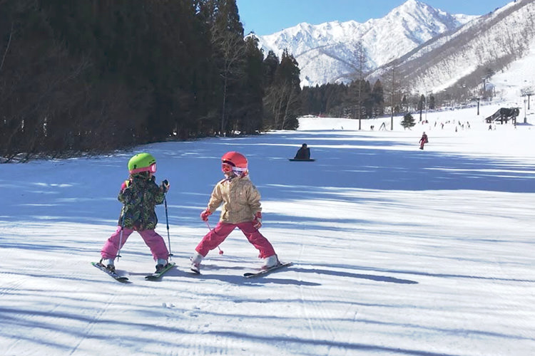 初次滑雪