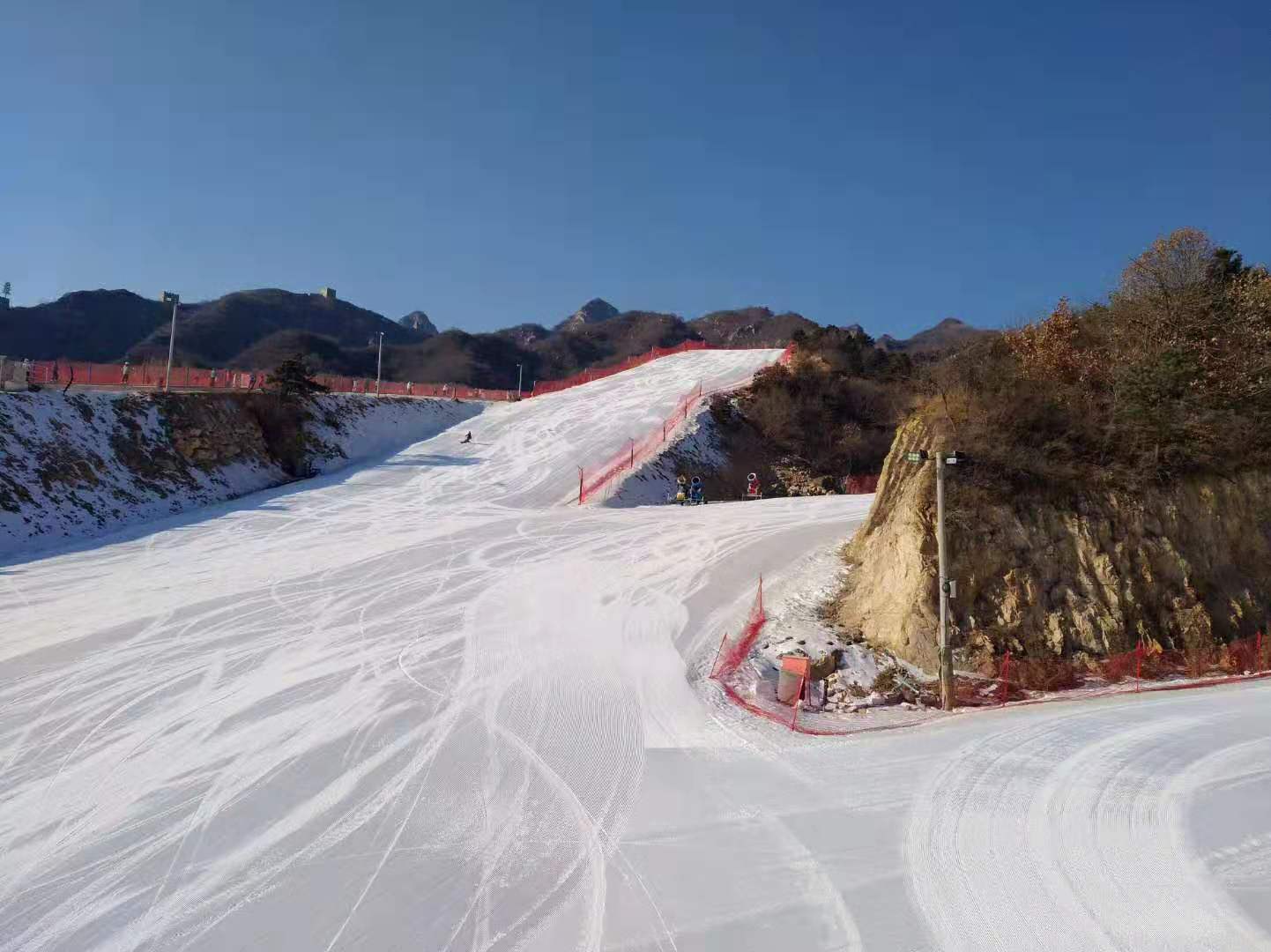 怀北国际滑雪场图片