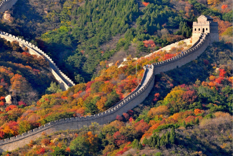 八达岭红叶岭