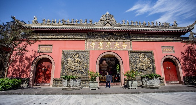 成都大慈寺是来成都不得不游的古寺