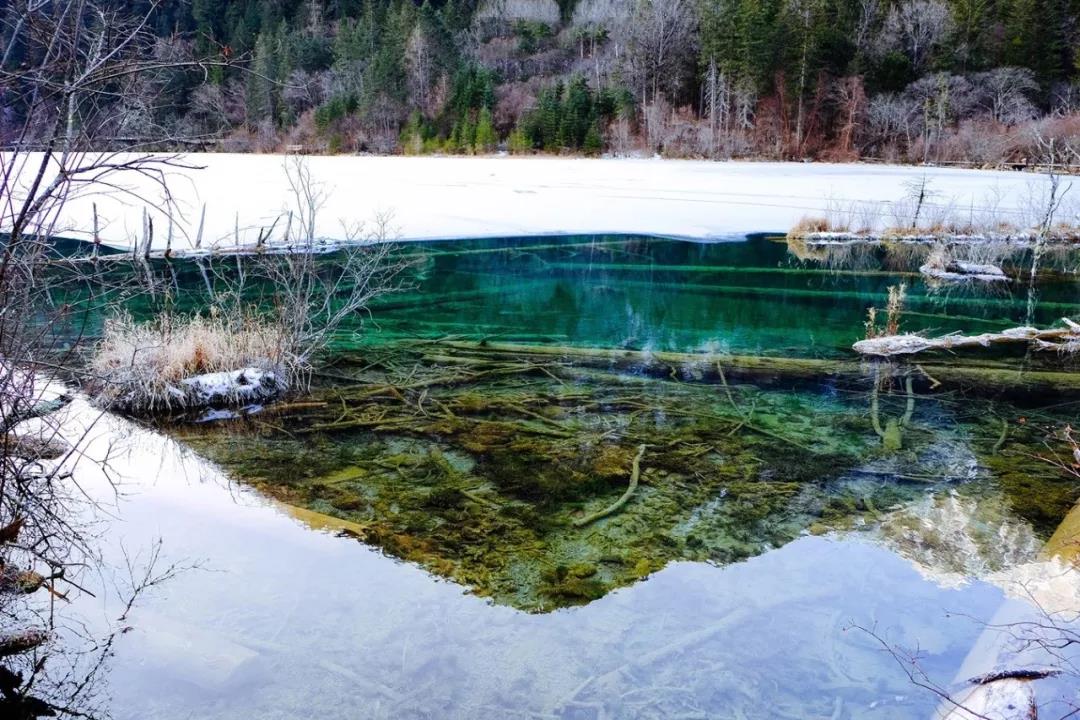 九寨沟看水