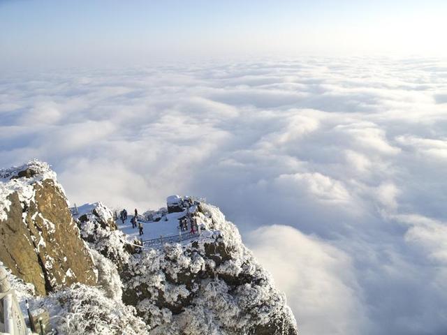 峨眉山看雪