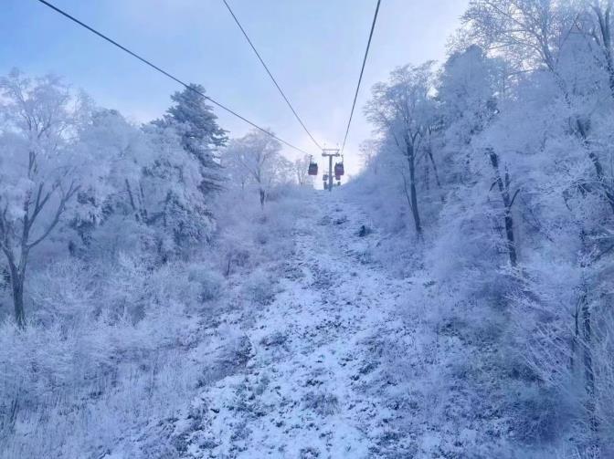 万达滑雪区